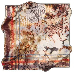 Aker Bubbles Turkish Silk Scarf No. 11