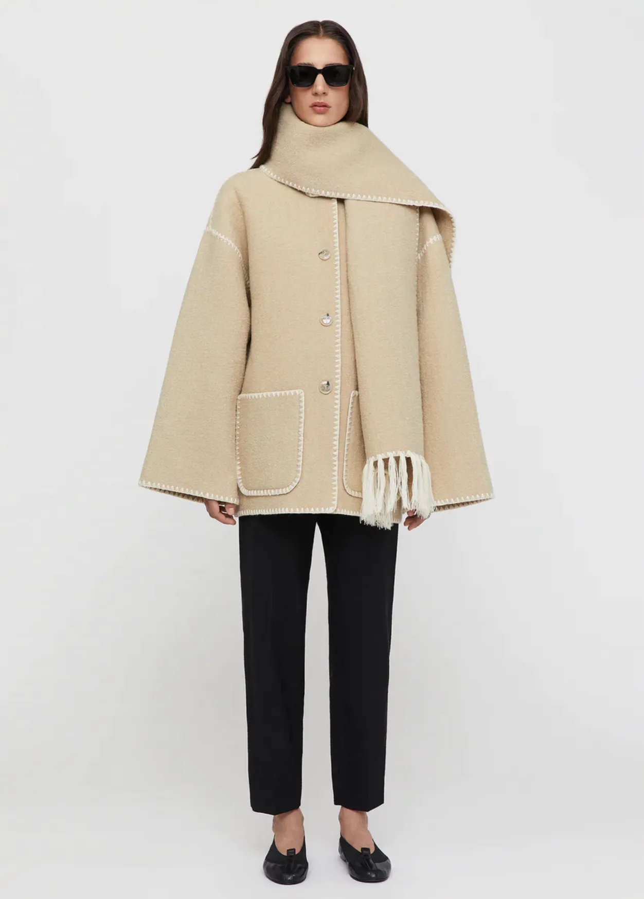 Alessiana - Scarf Coat