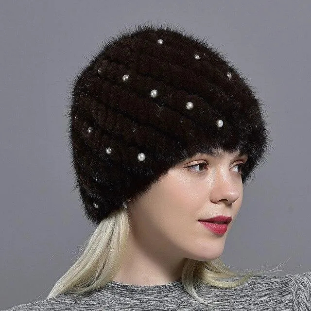 Ava Pearl Fur Hat