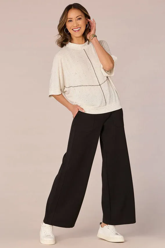 Banded Hem Knit Top