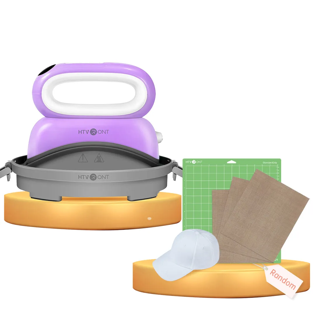 [Basic Tools Bundle]Hat Heat Press Machine Tools Bundle(Baseball Cap Blank PTFE Teflon Sheet*3 cutting mat≥25＄)