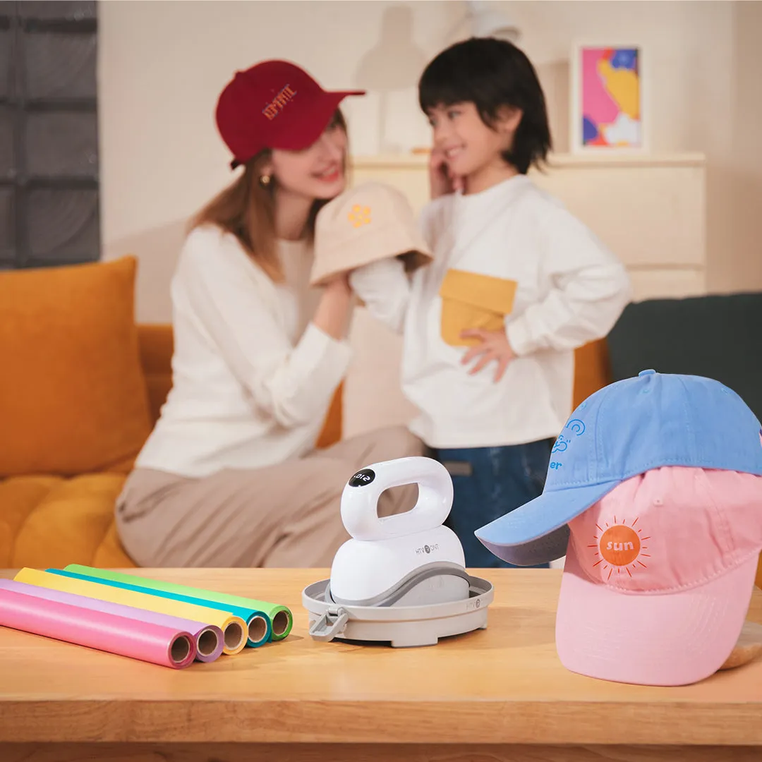 【BF Deals】HTVRONT Hat Heat Press Machine With Luckybox For Free,for trucker hat&cap