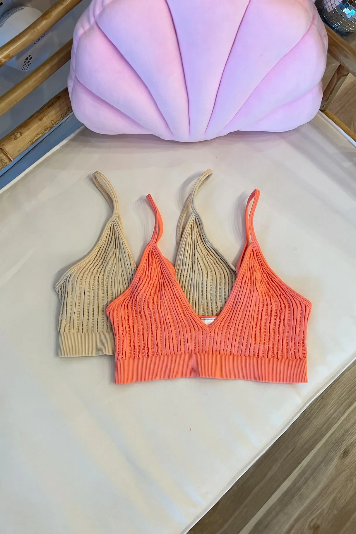 Brooke Ribbed Bralette