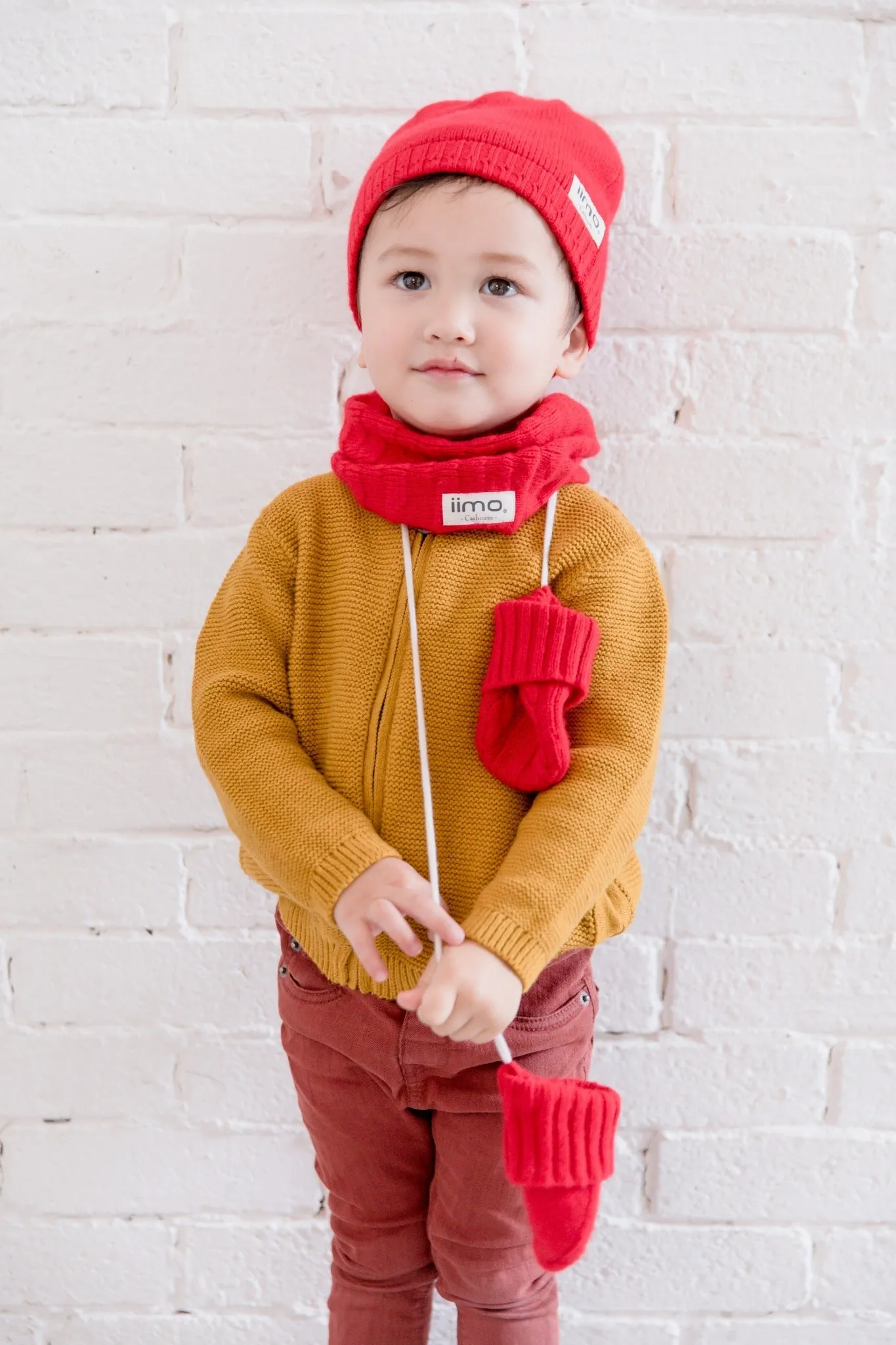 Cashmere Scarf, Hat, and Gloves