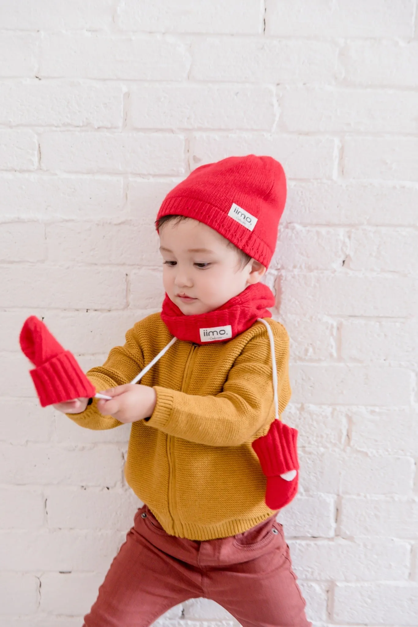 Cashmere Scarf, Hat, and Gloves