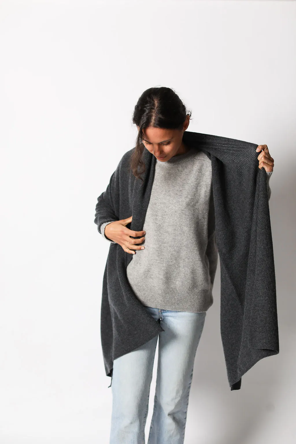 Cashmere Thermal Travel Wrap