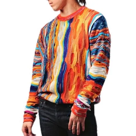 Coogi Birdsville Crewneck (Multi Color) C23101