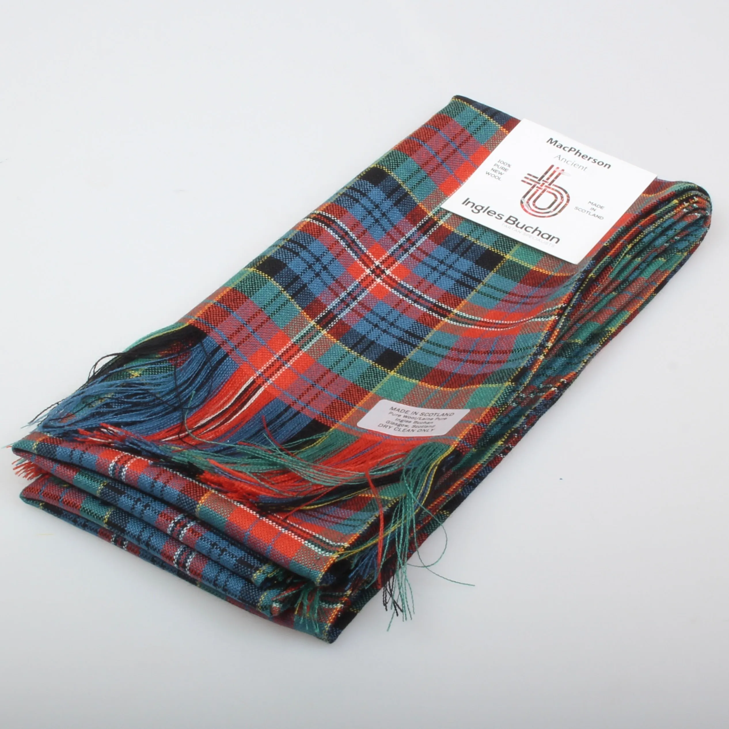 Copy of Full Length Sash in MacPherson Ancient Tartan