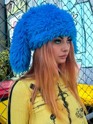 CREATURE FUZZY HAT - BLUE