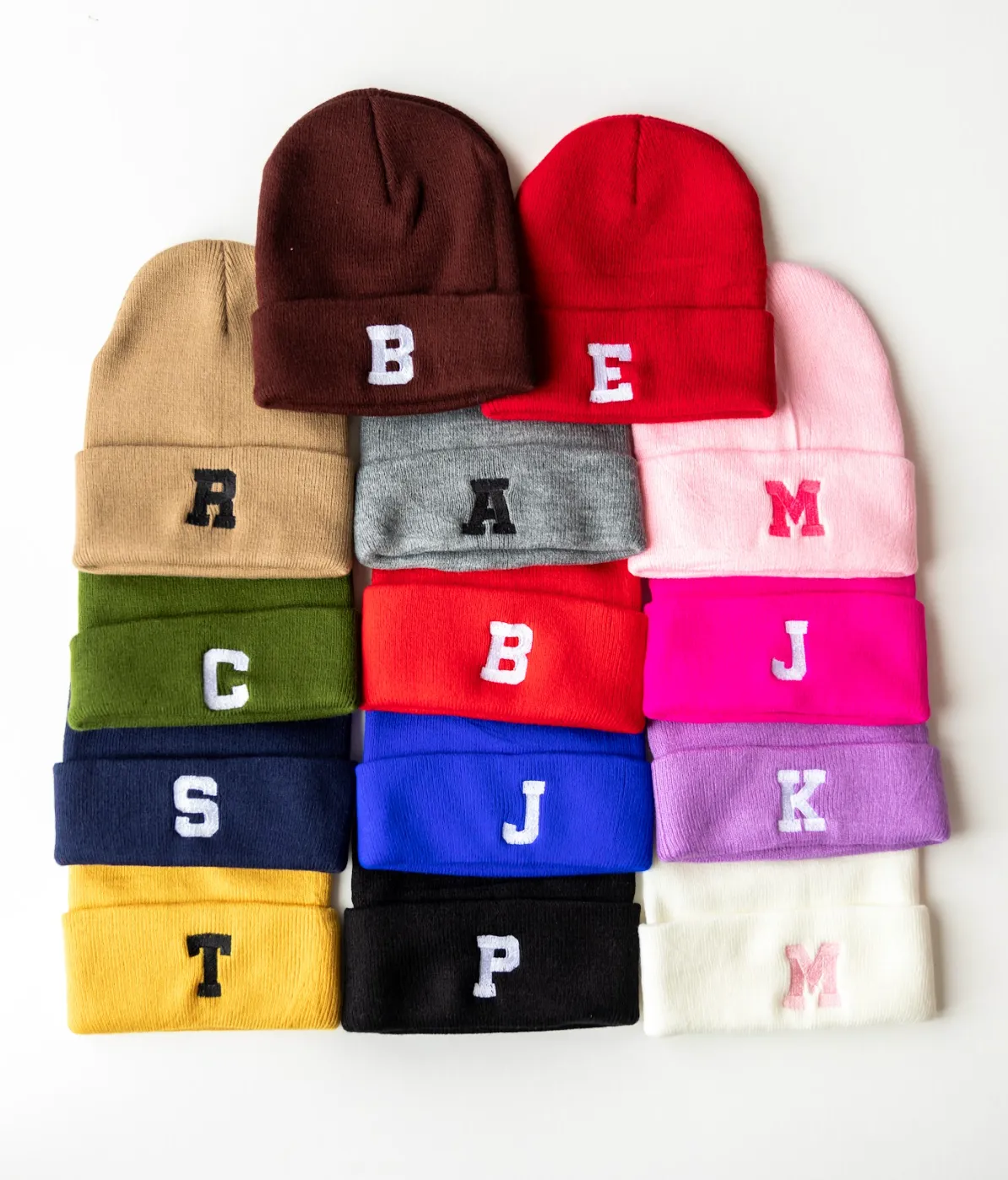 CUSTOM INITIAL - CHILD BEANIE