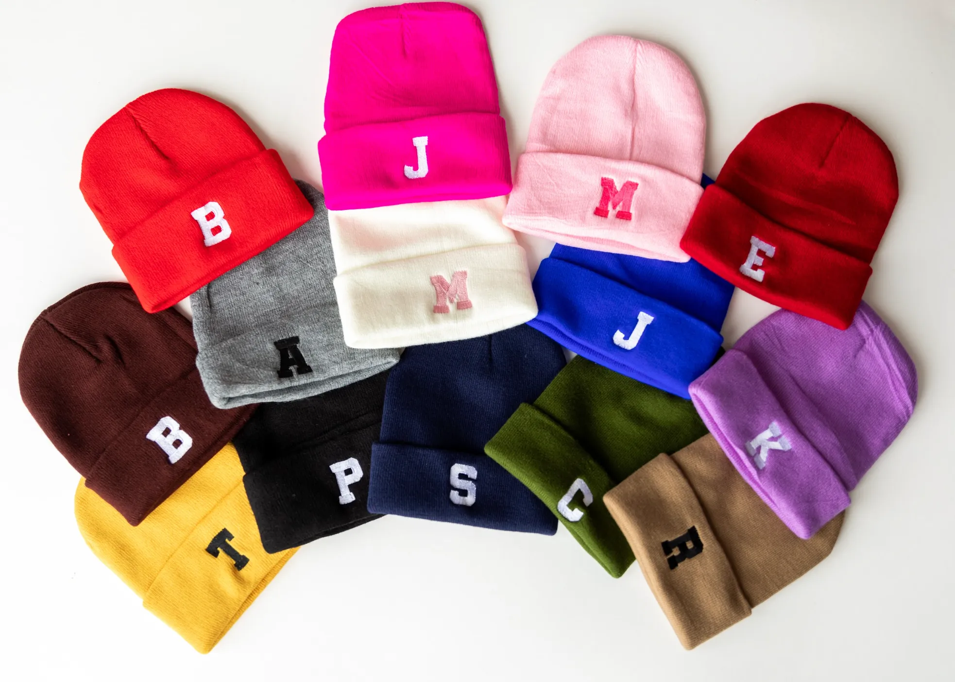 CUSTOM INITIAL - CHILD BEANIE