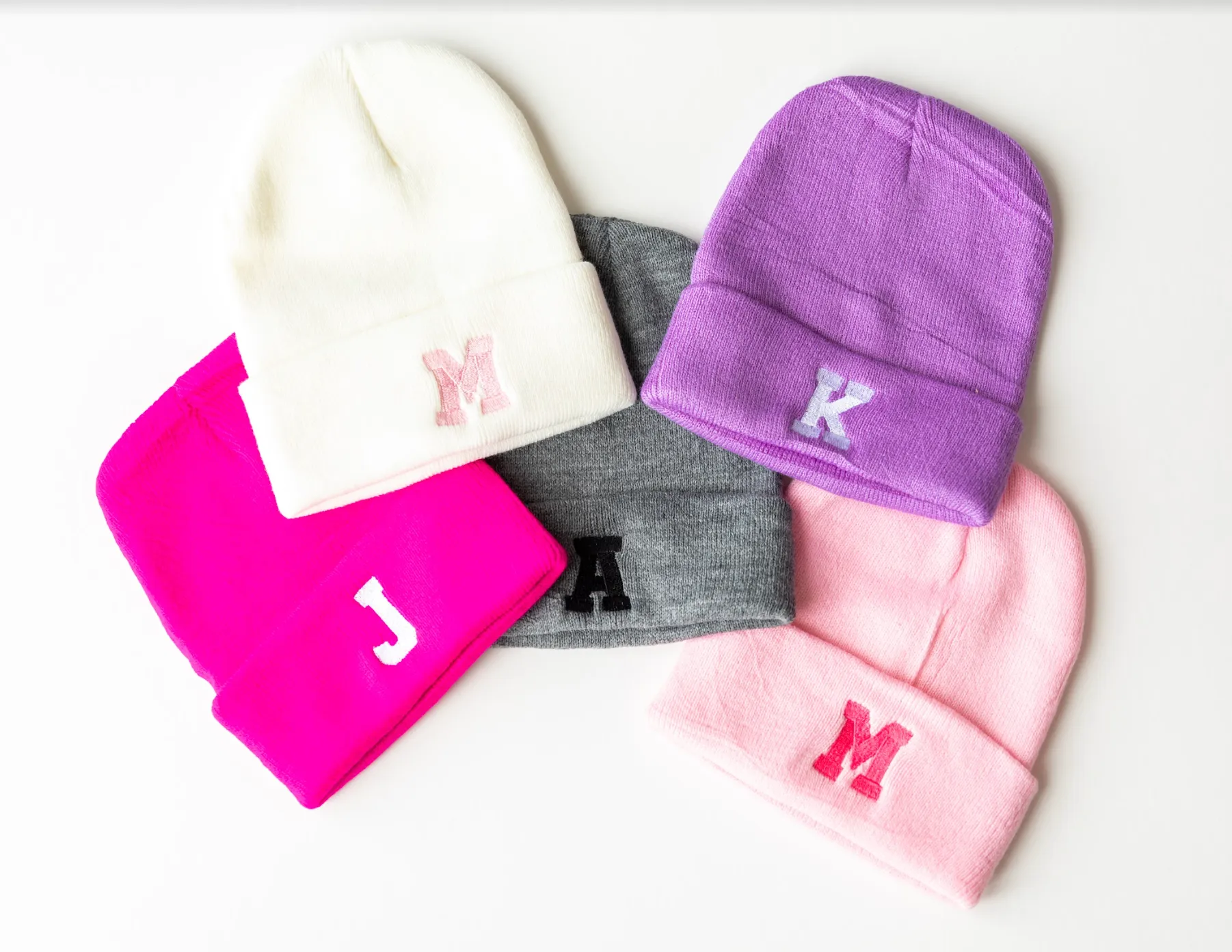 CUSTOM INITIAL - CHILD BEANIE