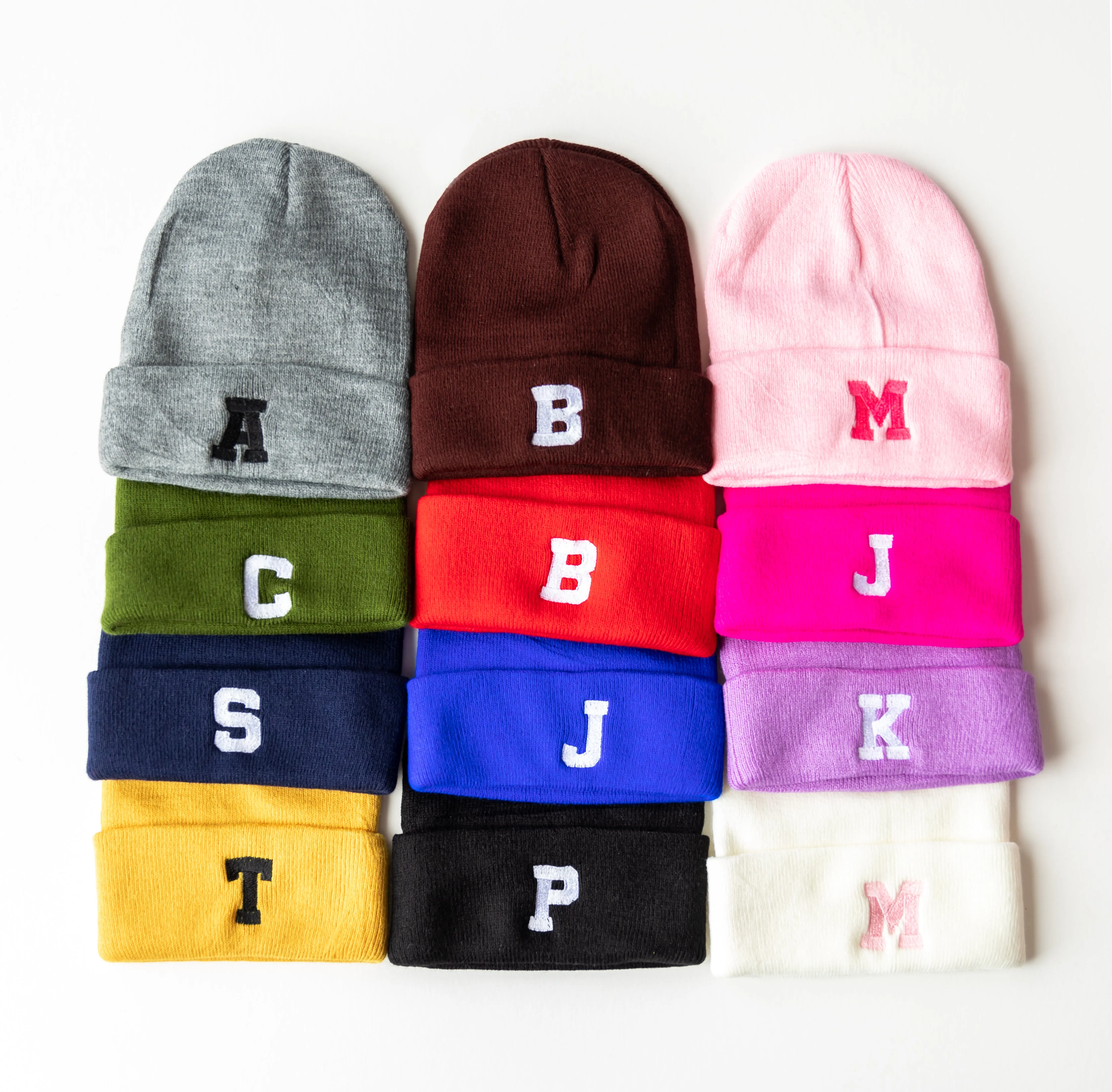 CUSTOM INITIAL - CHILD BEANIE