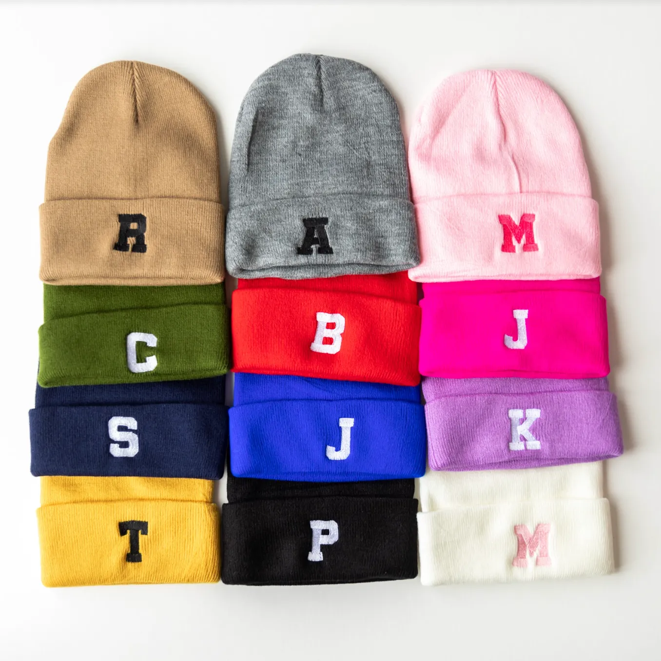 CUSTOM INITIAL - CHILD BEANIE