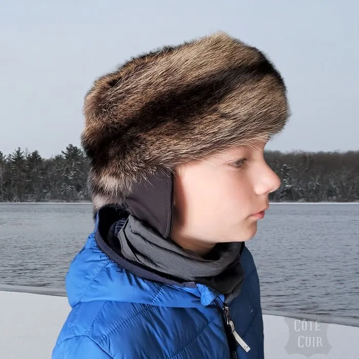 Davy Crockett Fur Hat for Kids