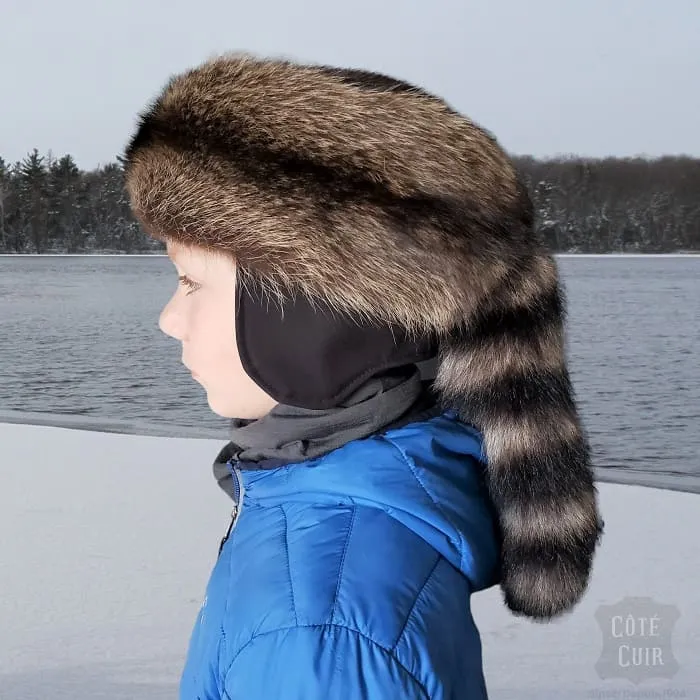 Davy Crockett Fur Hat for Kids