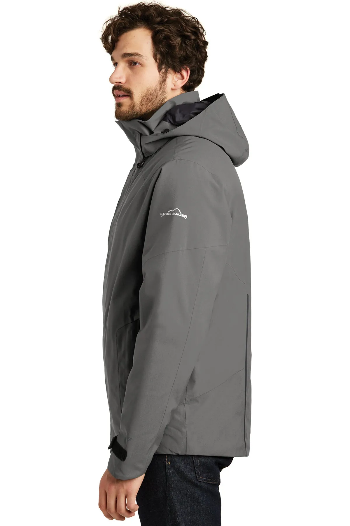 Eddie Bauer WeatherEdge Custom Insulated Jackets, Metal Grey