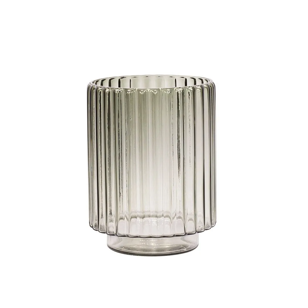 Ellis Ribbed Vase