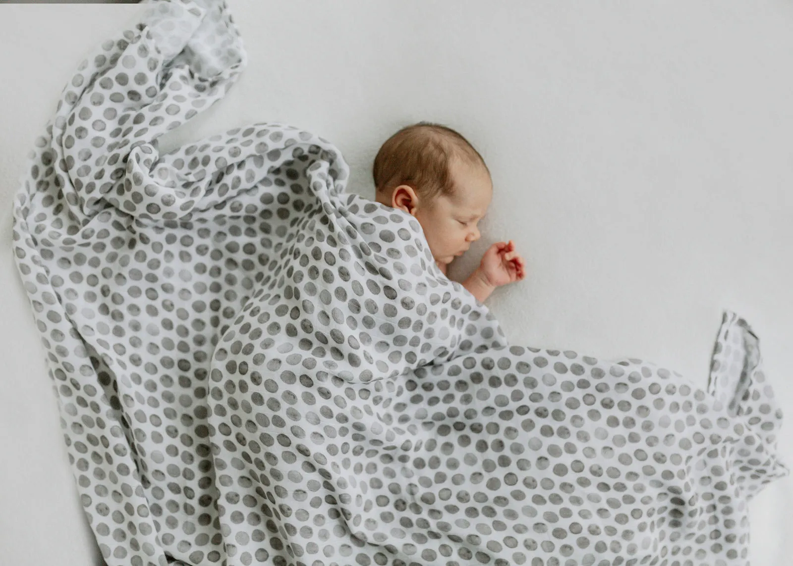 Essential Cotton Blanket - Raindrops