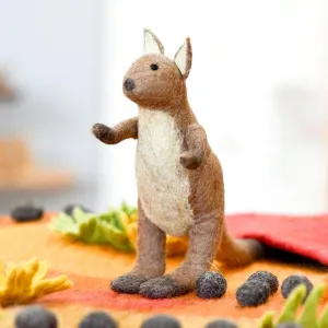 Felt Kangaroo Toy (Australian Animal)