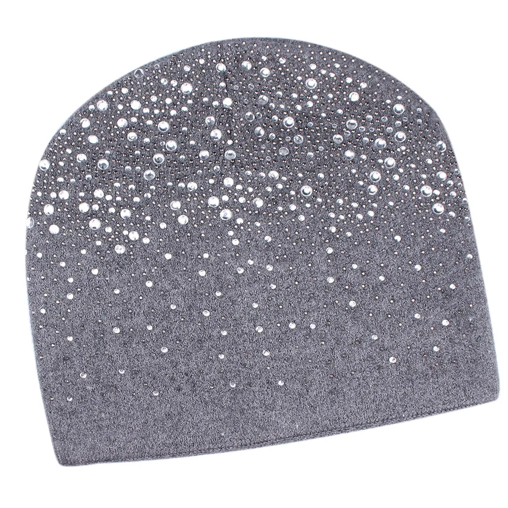 FURTALK Women  Winter Slouchy Beanie Hat with Sequin Drop Shipping B003