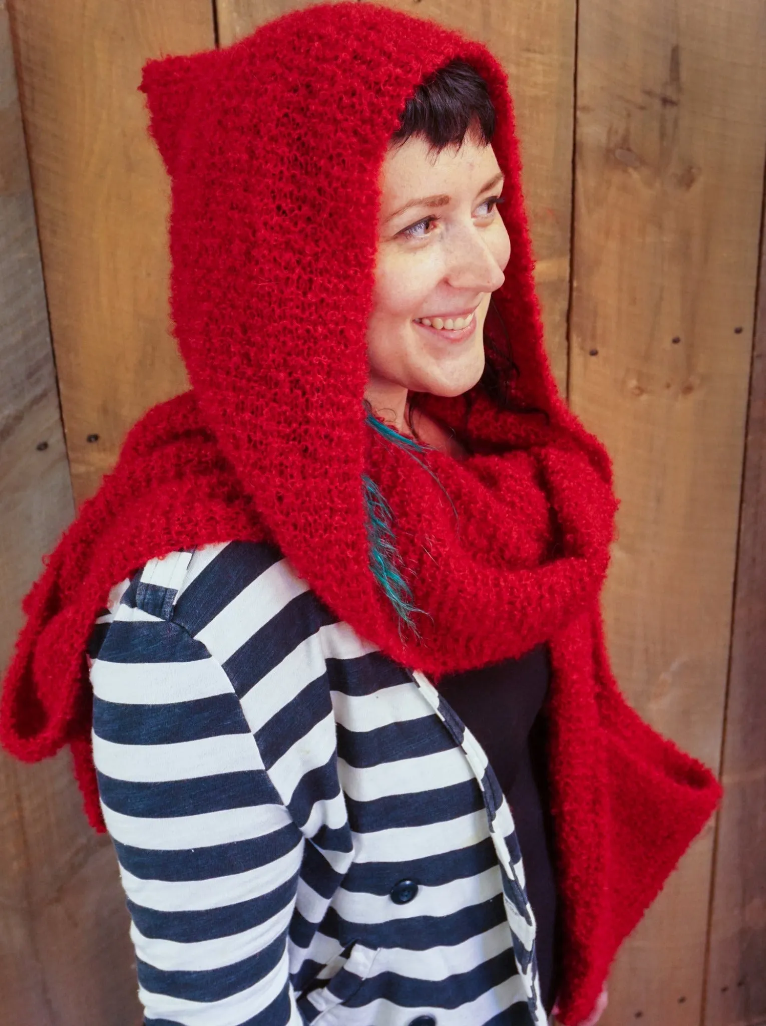 Gimme Shelter, Hooded Scarf with Pockets, download