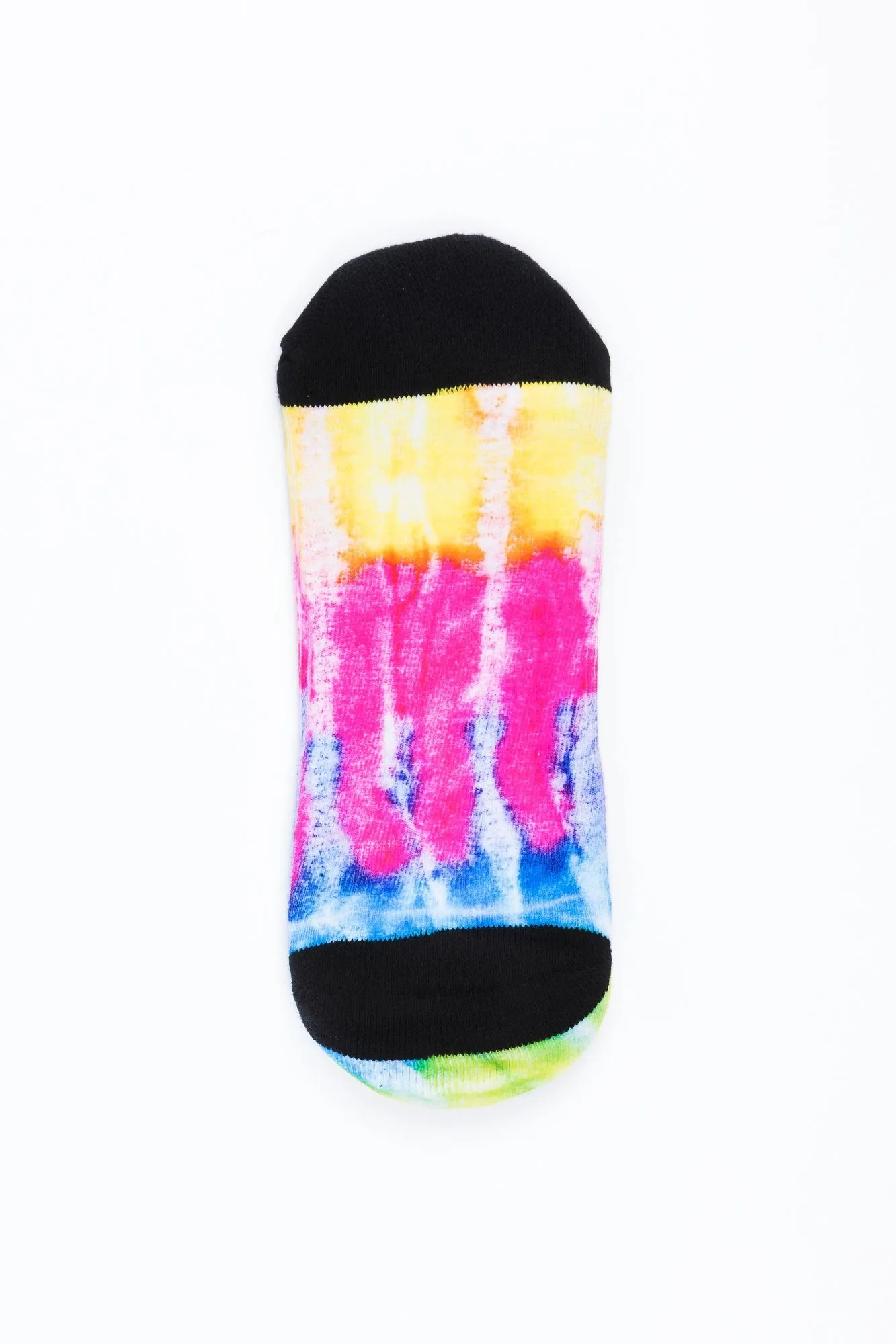 Guys Tie Dye Print Liner Socks