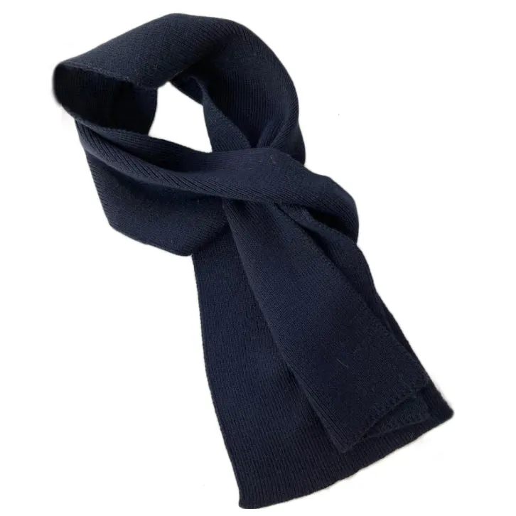 Irish Men's Donegal Grey Wool Scarf