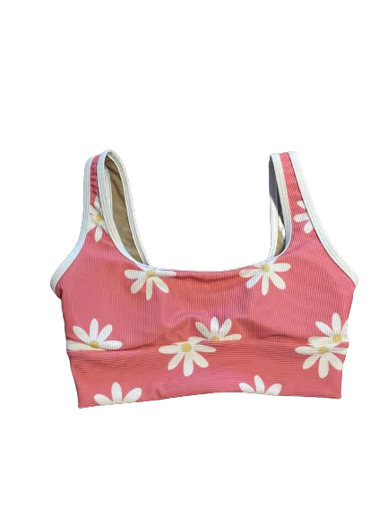 Kiawah Top- Retro Daisy Print