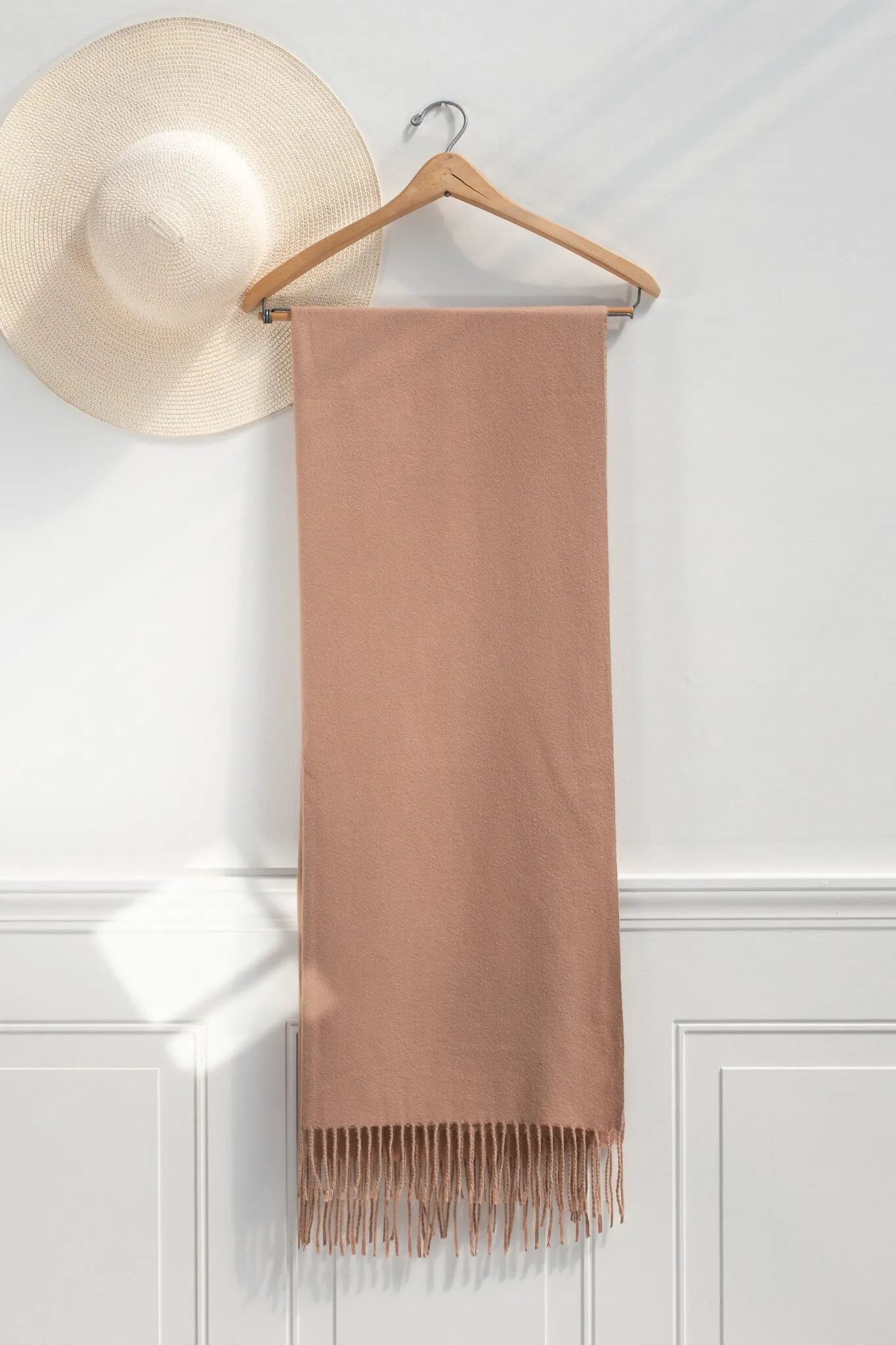 Lillian Winter Scarf - Camel