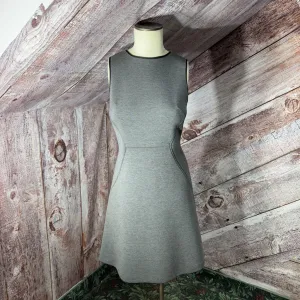 MARC NY GRAY RIBBED DRESS SZ 4 TCC