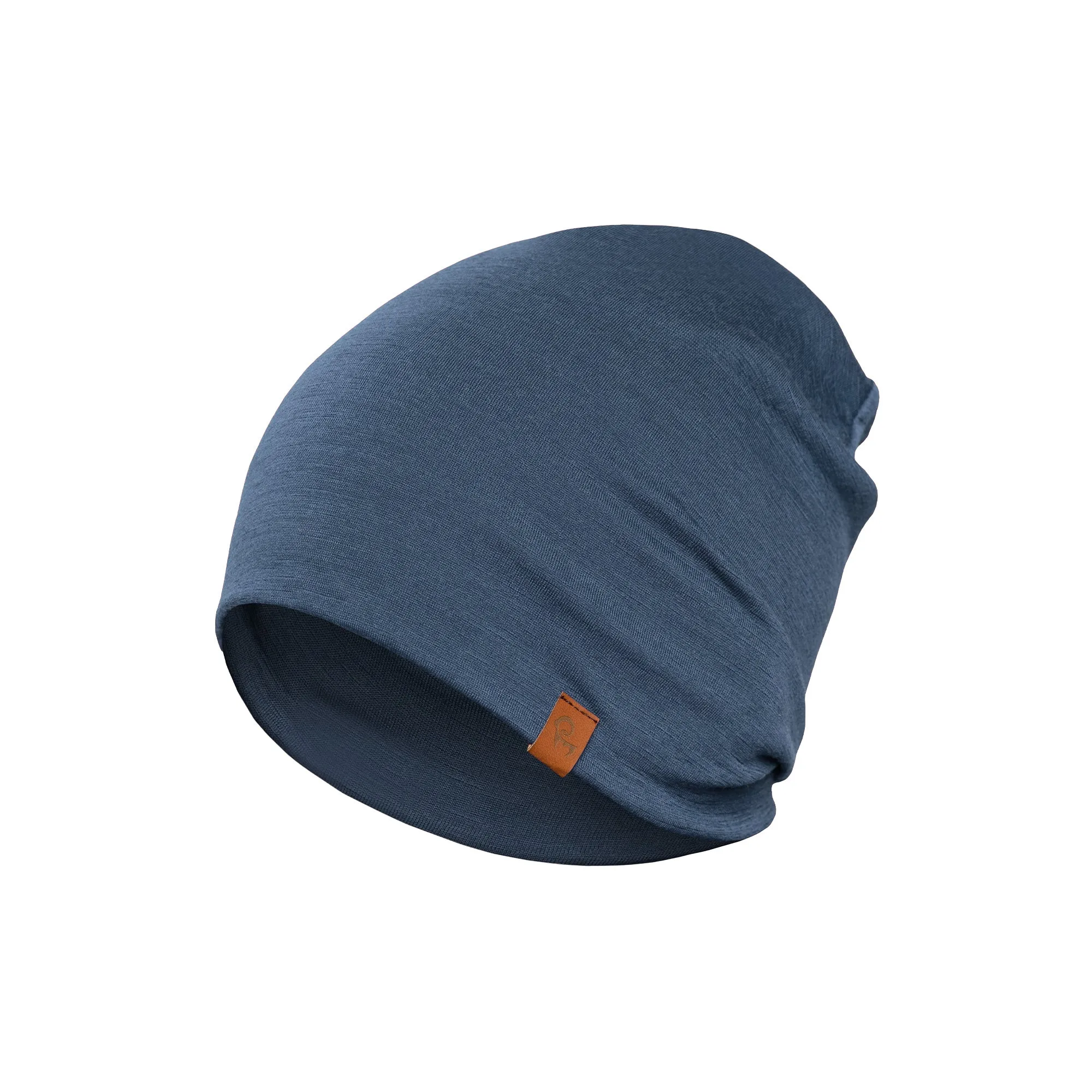 Men's Merino Beanie & Gaiter 2-Piece Denim