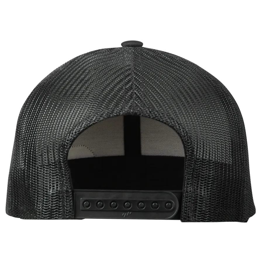 Milwaukee 505B Gridiron Snapback Trucker Hat - Black