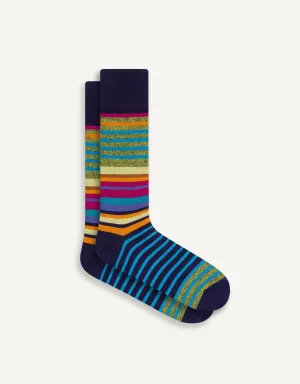 Multi Stripe Sock