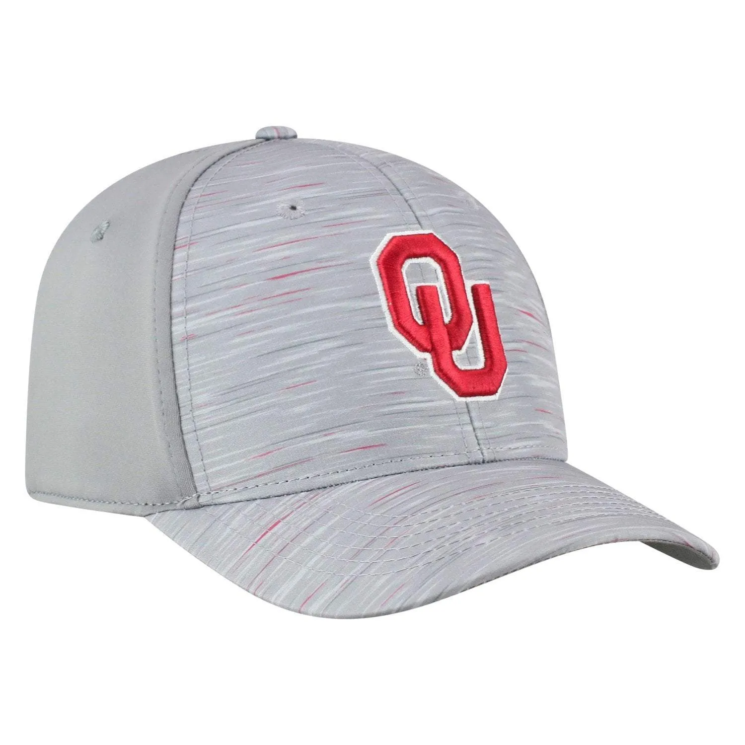 Oklahoma Sooners TOW Gray "Hyper" Memory Fit Hat Cap