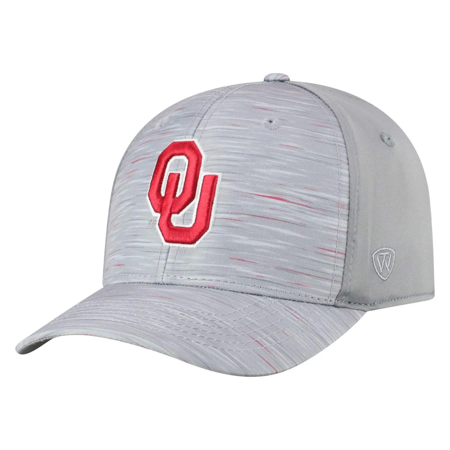 Oklahoma Sooners TOW Gray "Hyper" Memory Fit Hat Cap