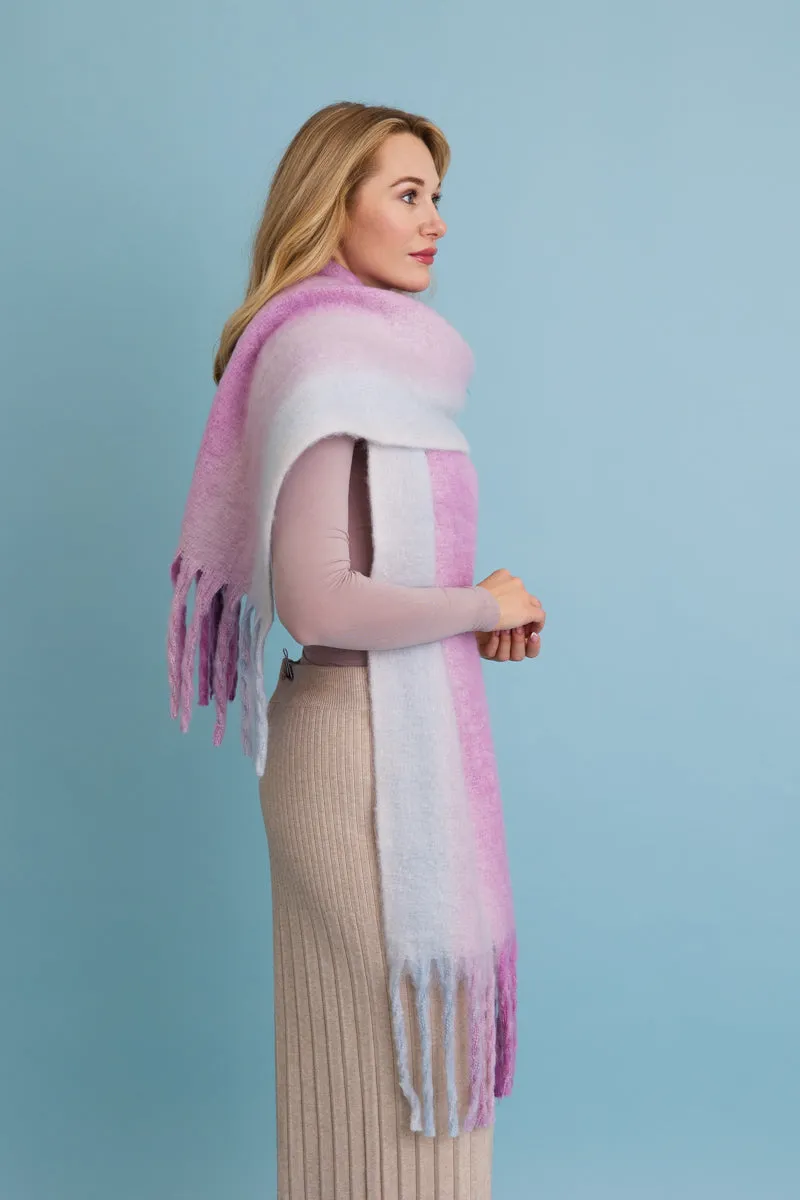 Ombre Dream Luxe Fringe Blanket Scarf