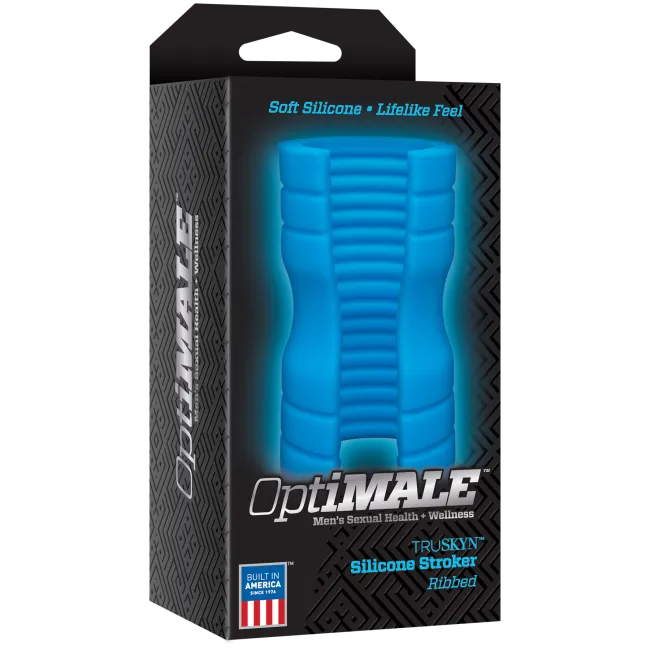 OptiMALE TRUSKYN Silicone Stroker - Ribbed