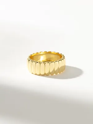 Parthenon Ribbed Ring