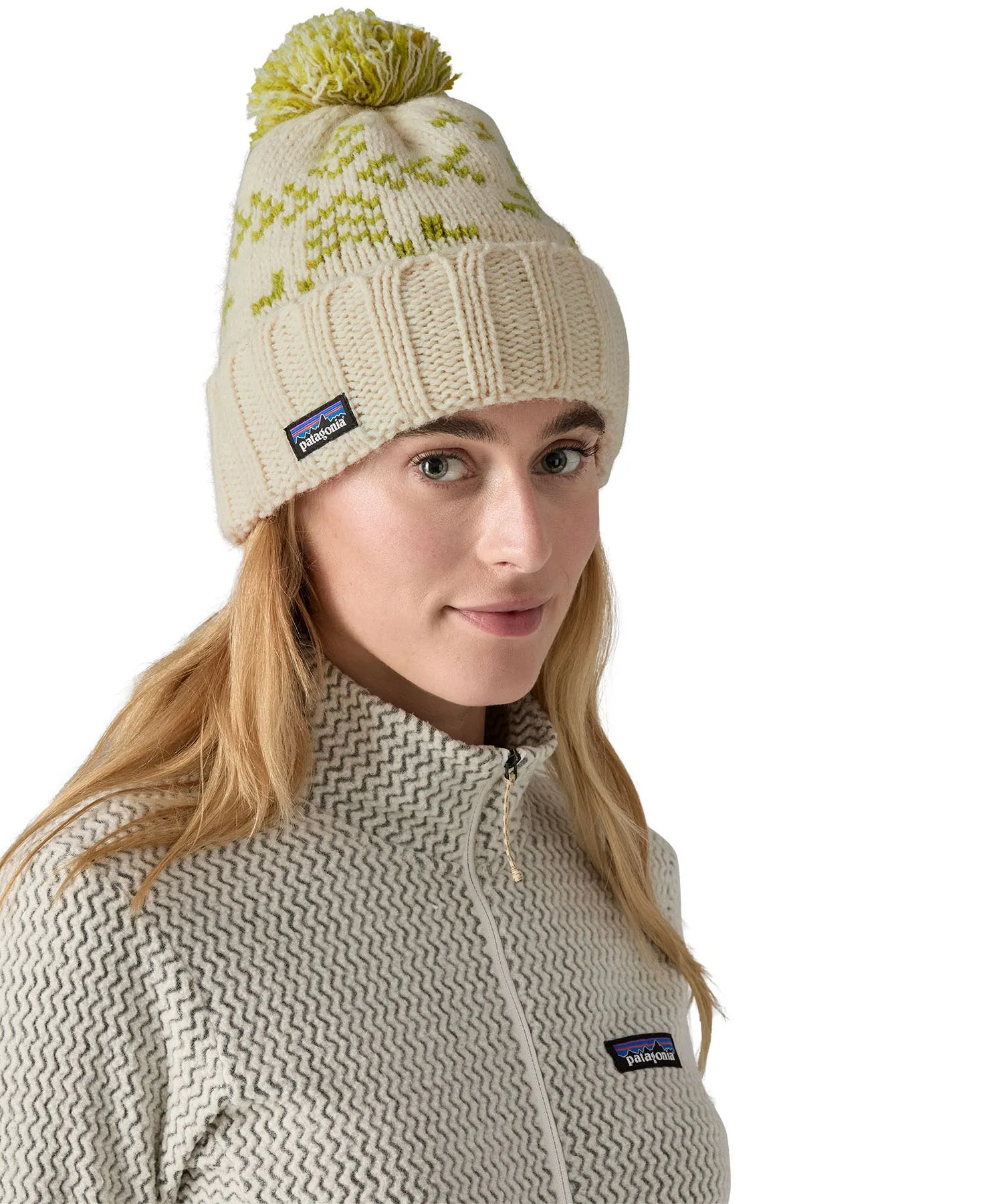 Patagonia Adult Snowbelle Beanie - Birch White