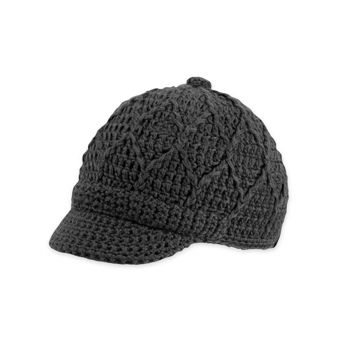 Pistil Jax Knit Brim Beanie in Raisin, River, Olive & Black