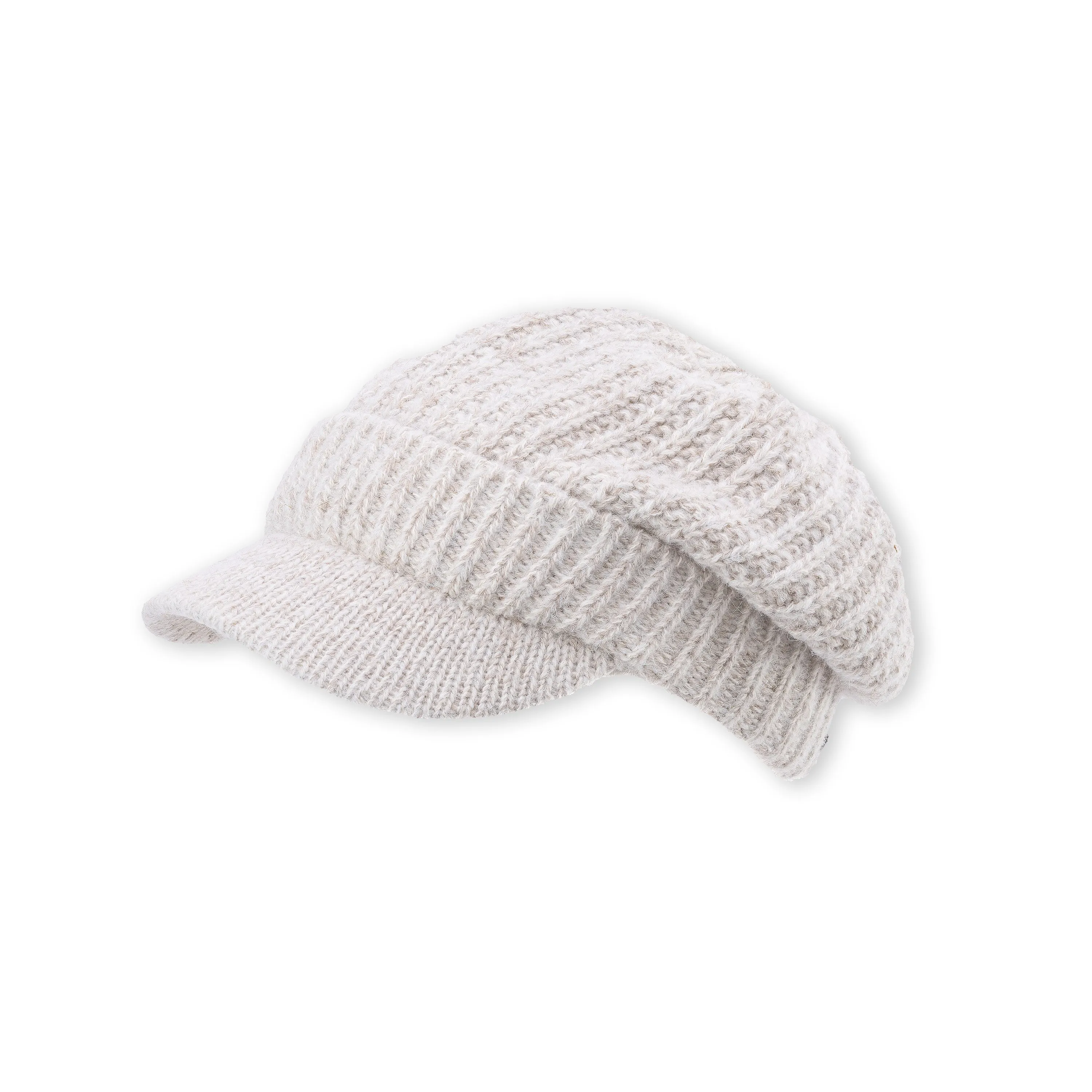 Pistil Viola Knit Brim Beanie in Ivory, Gold & Blue