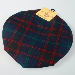 Pure Wool Golf Cap in Hume-Home Modern Tartan