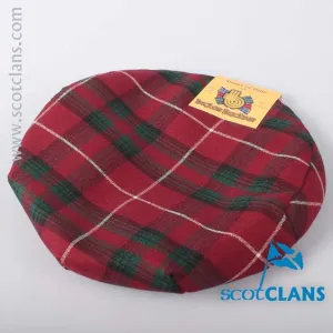 Pure Wool Golf Cap in Stuart of Bute Tartan