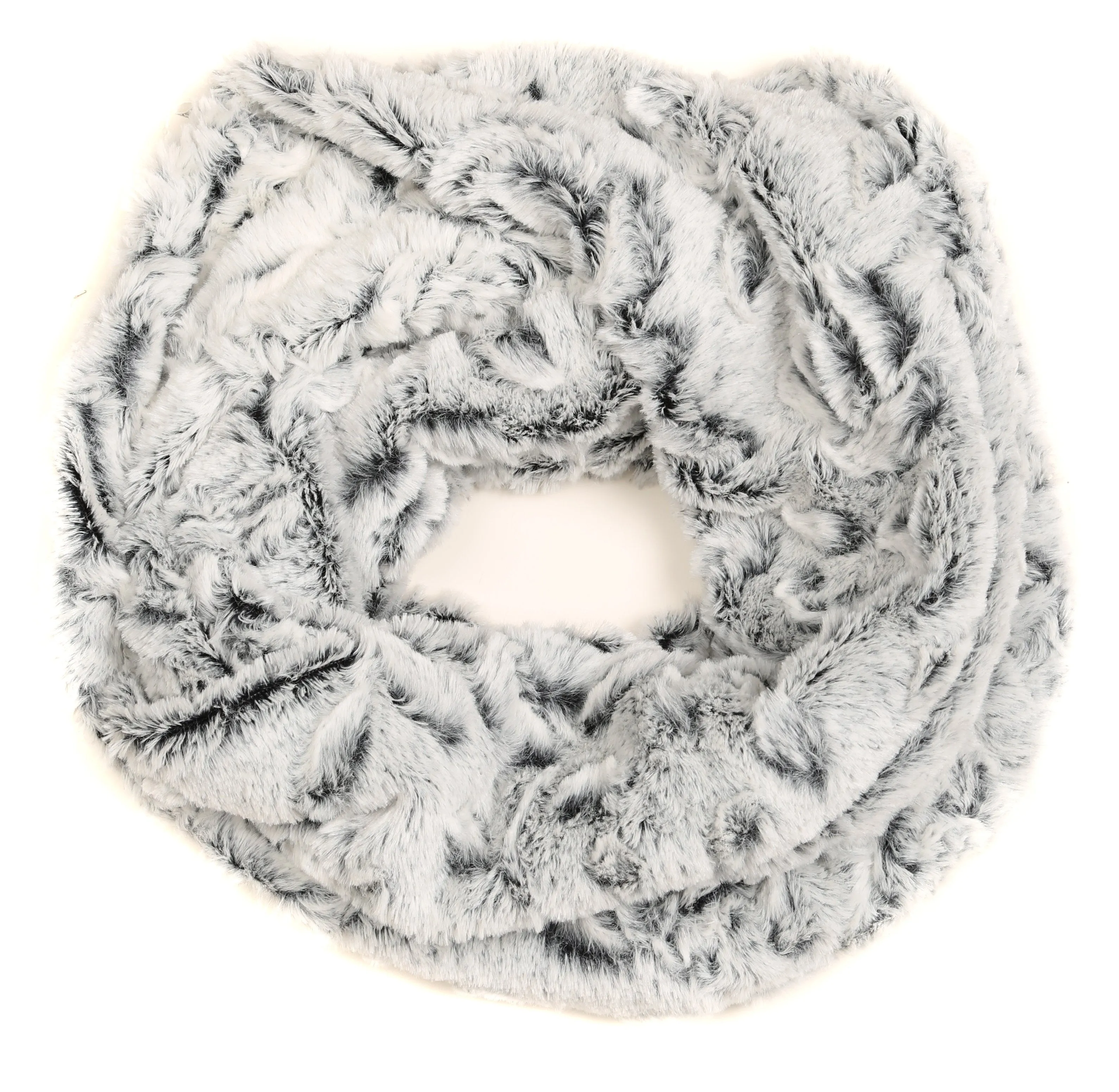 Sakkas Abhy Soft Fall Winter Furry Infinity Wrap Scarf