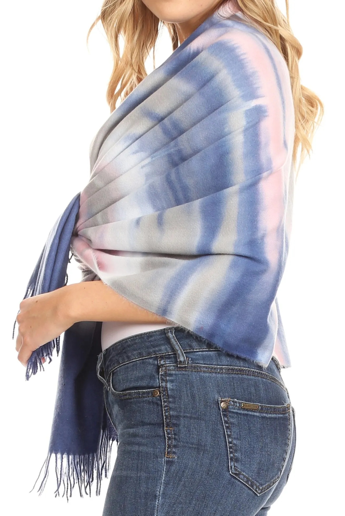 Sakkas Martinna Women's Winter Warm Super Soft and Light Pattern Shawl Scarf Wrap