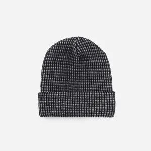 Simple Grid Knit Beanie