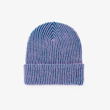 Simple Grid Knit Beanie