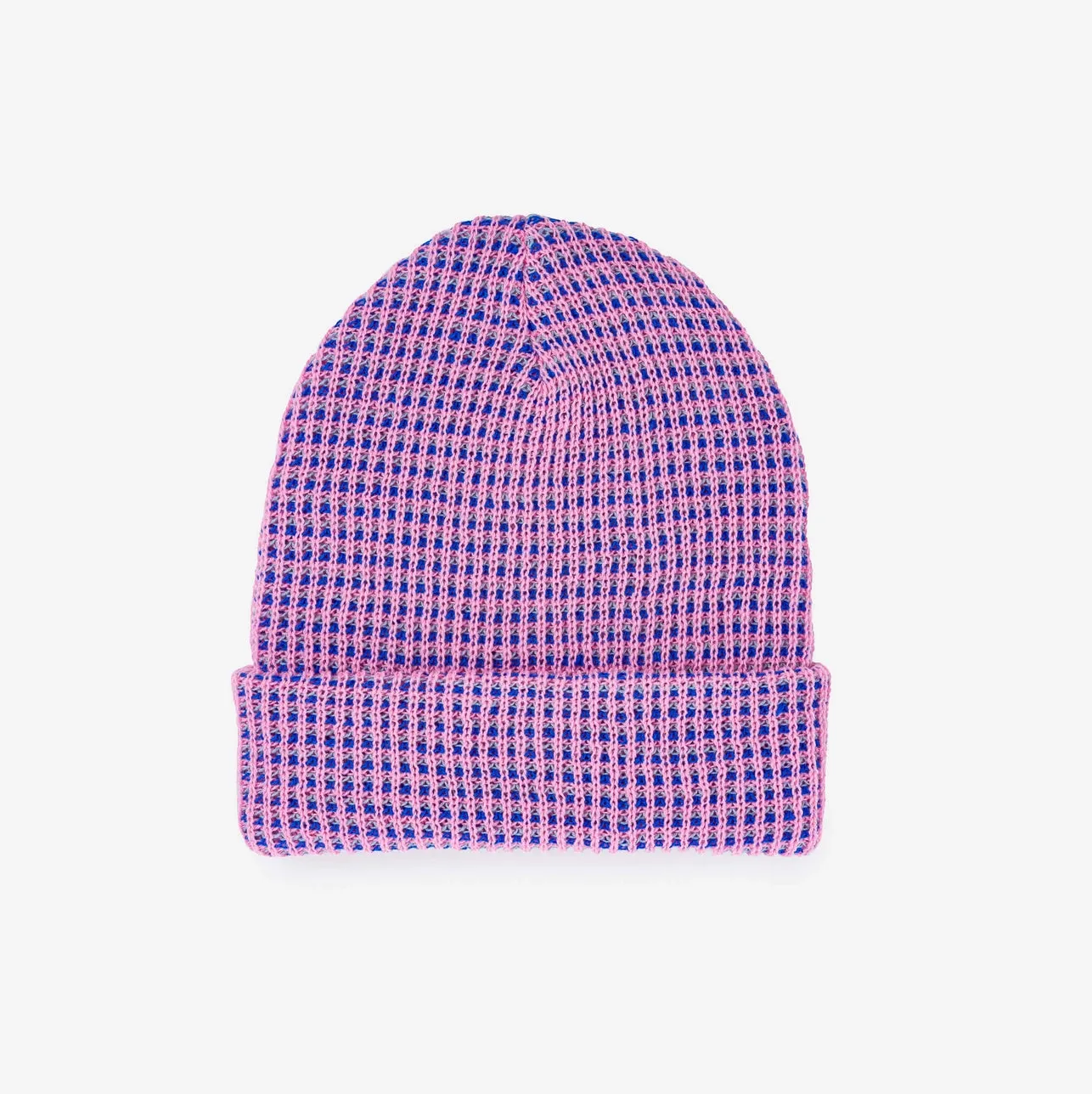 Simple Grid Knit Beanie