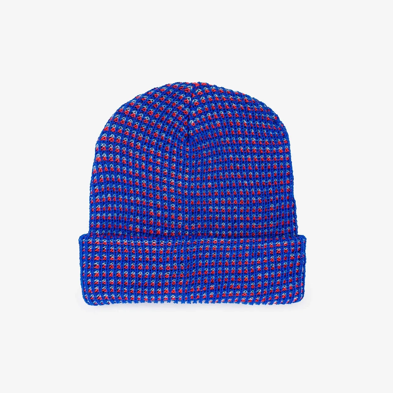 Simple Grid Knit Beanie